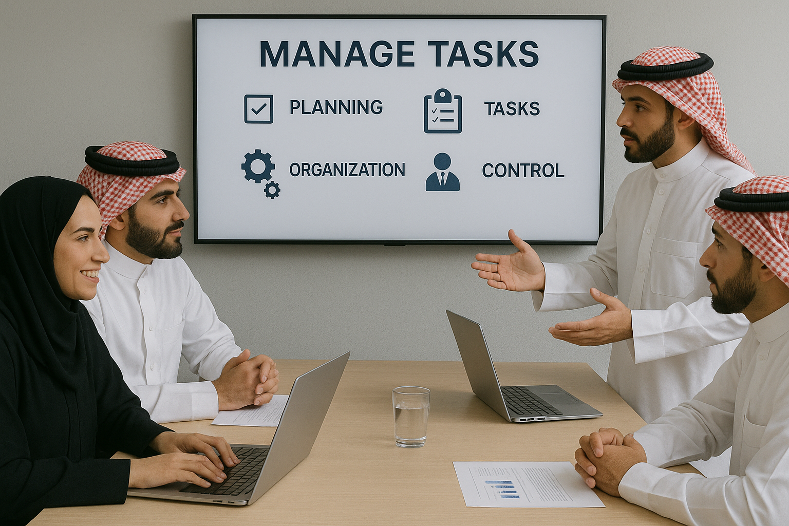 المتخصصين في الإدارة